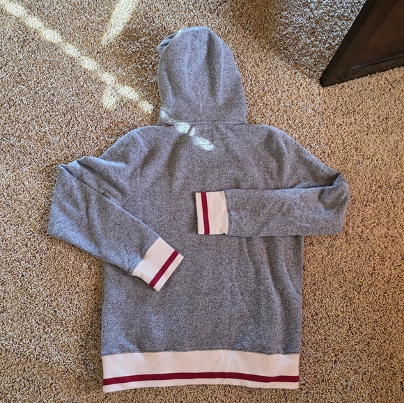 Genuine ROOTS Cabin Hoodie Sweatshirt Heather Grey Womens Medium - Picture 6 of 6